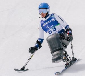Petr Drahoš na paralympijských hrách. Zdroj: Český paralympijský výbor