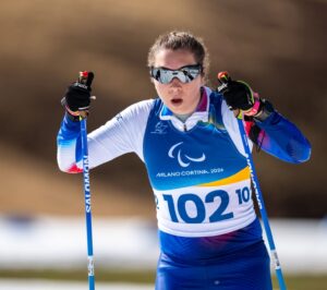 Simona Bubeníčková na paralympijských hrách. Zdroj: Český paralympijský výbor