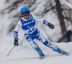 Tomáš Vaverka na paralympijských hrách. Zdroj: Český paralympijský výbor
