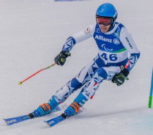 Tomáš Vaverka na paralympijských hrách. Zdroj: Český paralympijský výbor