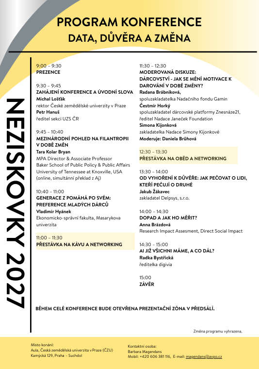 Pozvánka konference